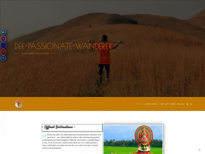 deepassionatewanderer.in snapshot