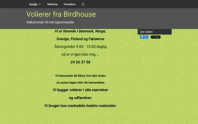 bird-house.dk snapshot