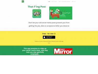 www.tfpapp.com snapshot