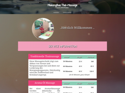 mueangbua-thaimassage.de snapshot