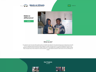 mealsjhb.org.za snapshot