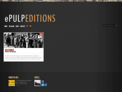 www.epulpeditions.com snapshot
