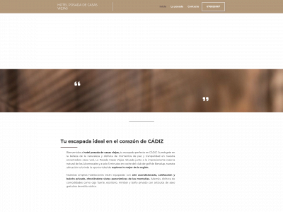 www.hotelposadacasasviejas.com snapshot