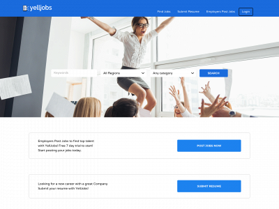 yelljobs.com snapshot