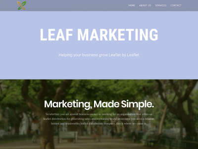 leafbmarketing.org.uk snapshot
