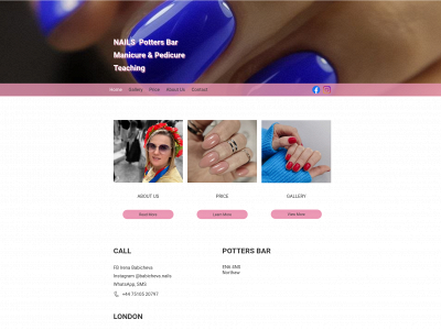 nailsbeautysalon.co.uk snapshot