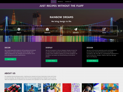justrecipesnofluff.com snapshot