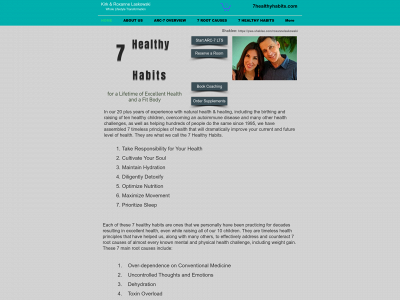 7healthyhabits.com snapshot