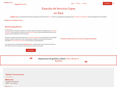 www.raigadatoro.es snapshot