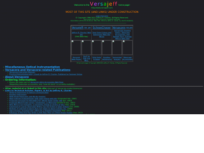 versajeff.com snapshot