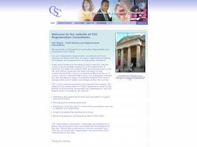 cscregen.co.uk snapshot