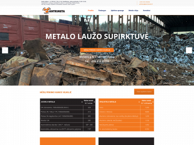 antrimeta.lt snapshot