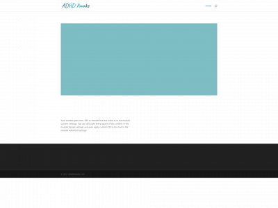 adhdawake.com snapshot