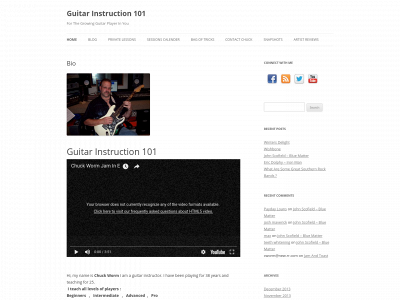 guitarinstruction101.com snapshot