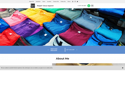 reppinjesus-apparel.ueniweb.com snapshot