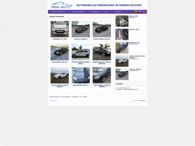 virgisauto.lt snapshot