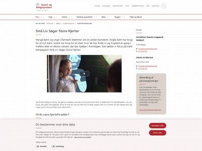 hjerteforældre.dk snapshot