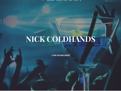 nickcoldhands.com snapshot