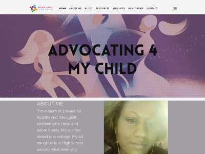 advocating4mychild.com snapshot