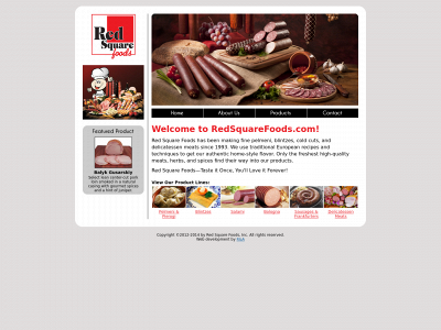 redsquarefoods.com snapshot