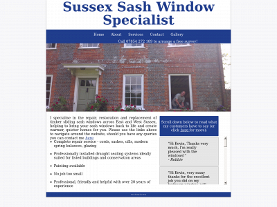 sussexsashwindowspecialist.co.uk snapshot