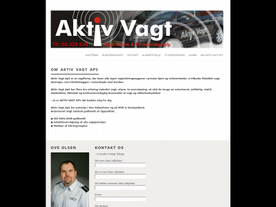 aktiv-vagt.dk snapshot