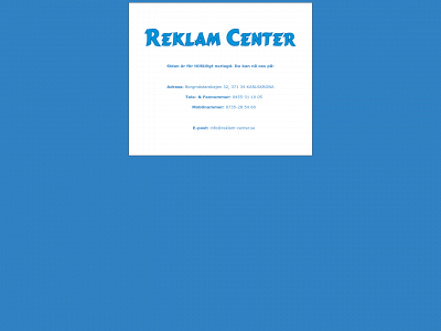 reklam-center.se snapshot