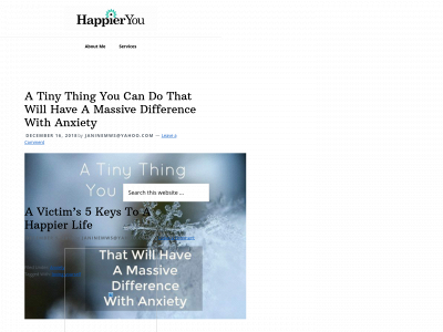 happieryoublog.com snapshot