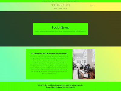 socialnexus.ch snapshot