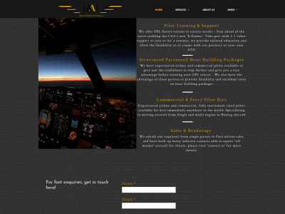axisaviationgroup.co.uk snapshot