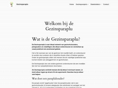 gezinsparaplu.nl snapshot