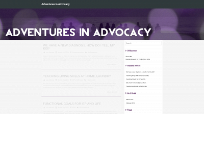 adventuresinadvocacy.com snapshot
