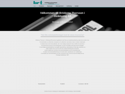 brthorsson.se snapshot