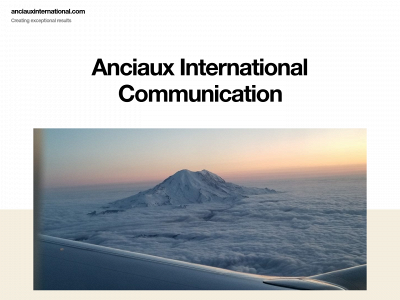 anciauxinternational.com snapshot