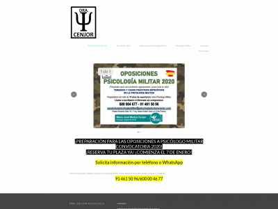 psicologiadoctoracenjor.com snapshot
