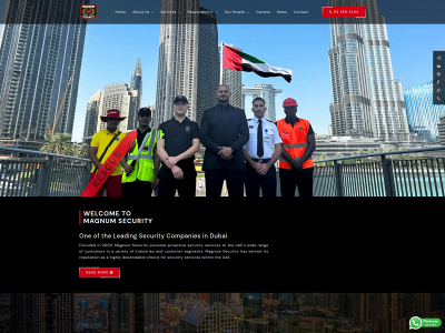 magnumsecurity.ae snapshot