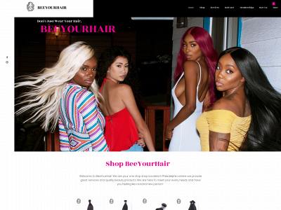 beeyourhair.net snapshot