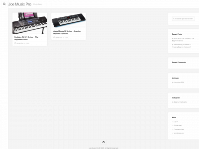 joemusicpro.com snapshot