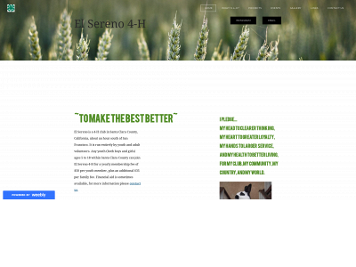 www.elsereno4h.com snapshot
