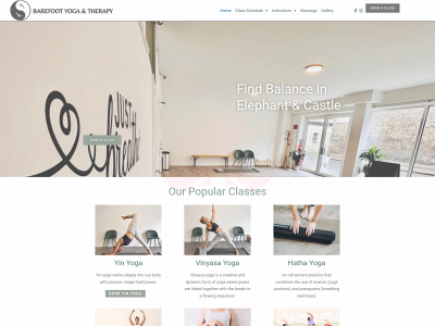 barefootyogaandtherapy.com snapshot