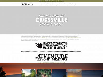 explorecrossville.com snapshot