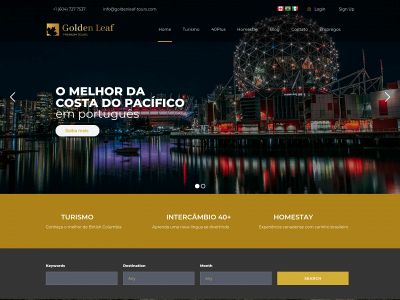 goldenleaf-tours.com snapshot