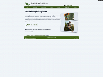 tradfallninggrasko.se snapshot