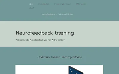 neurofeedbackpariastridvinther.dk snapshot