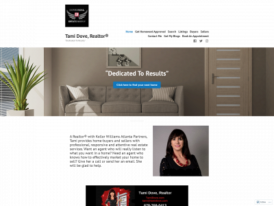 www.tamidove.com snapshot
