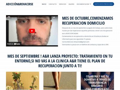 adicccion2023rehacerse.com snapshot