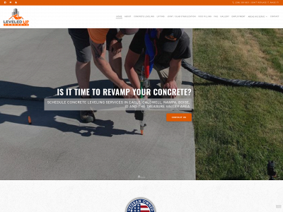 leveledupconcrete.com snapshot