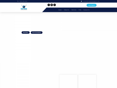 trueguidelogistics.com snapshot