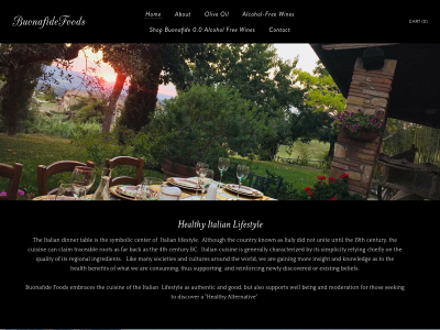 www.buonafidefoods.com snapshot