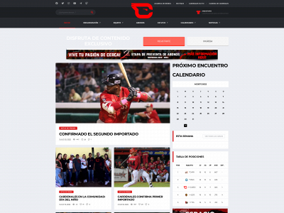 cardenalesdelara.com snapshot